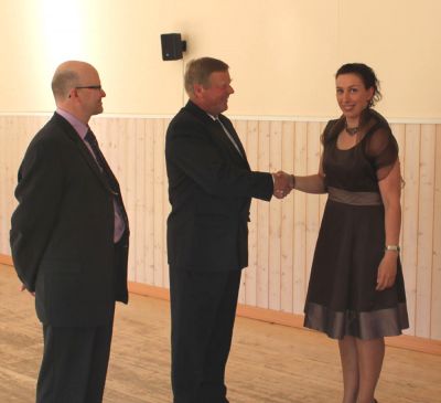 Illan juontaja Riitta Viitala
